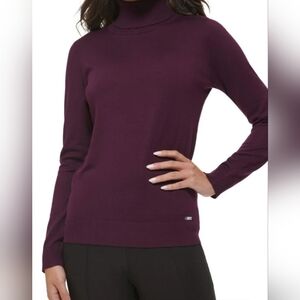 Women's Ribbed Turtle Neck Sweater